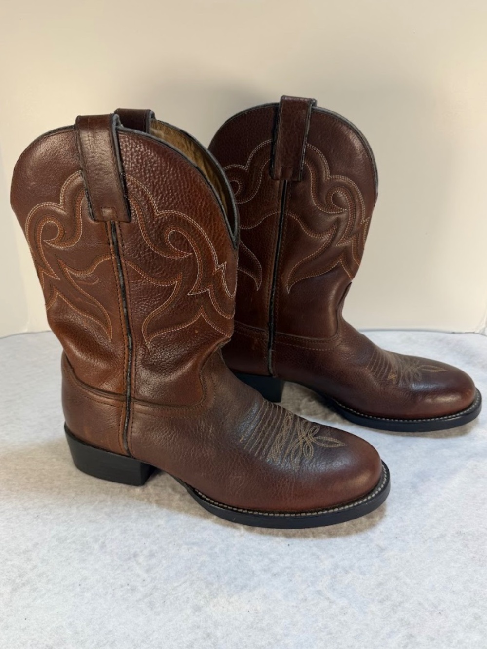 Dan Post DP69642 Men's Brown Leather Western Cowboy Boots Size 9D USA